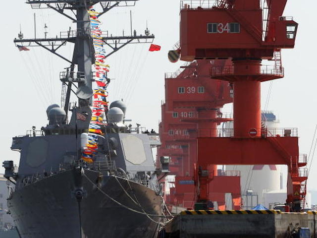 US Sailors Missing in Navy Destroyer Collision With Merchant Vessel US Sailors Missing in Navy Destroyer Collision With Merchant Vessel