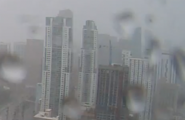 Another Reason To Evacuate Downtown Miami: Construction Cranes