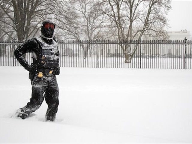 Millions awake to more snow as blizzard moves