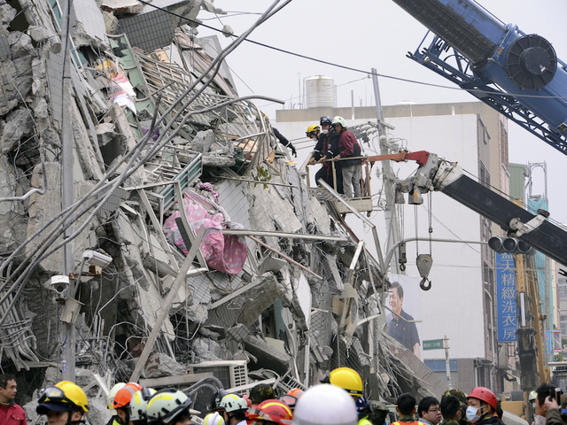 Death toll in Taiwan earthquake rises