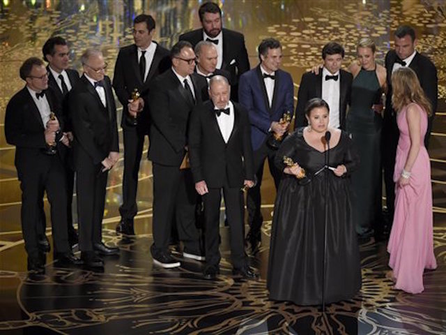 Victims doubt "Spotlight" win will bring change