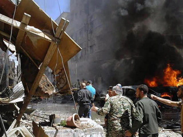Airstrikes kill 25 in opposition area near Syrian capital