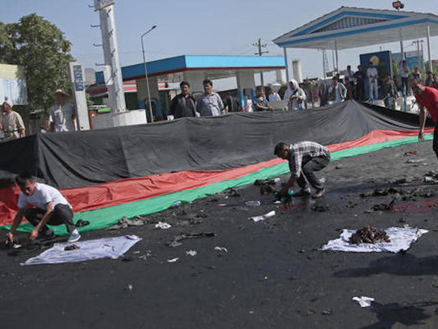 Dozens killed in Kabul bombing