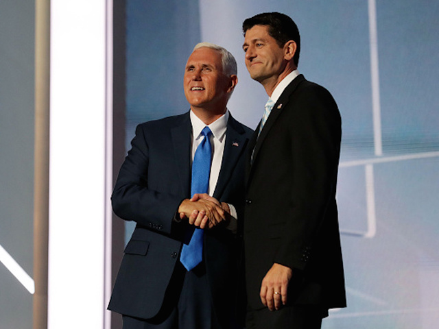Mike Pence breaks with Donald Trump, endorses Paul Ryan