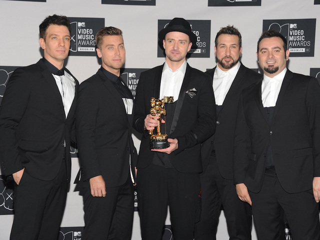 'N Sync reunites for J.C. Chasez's birthday