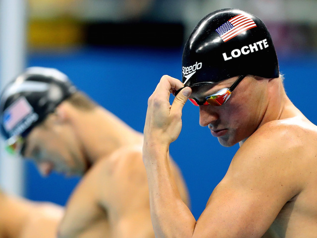 Announcer mistakes Phelps for Lochte during Olympic swimming event