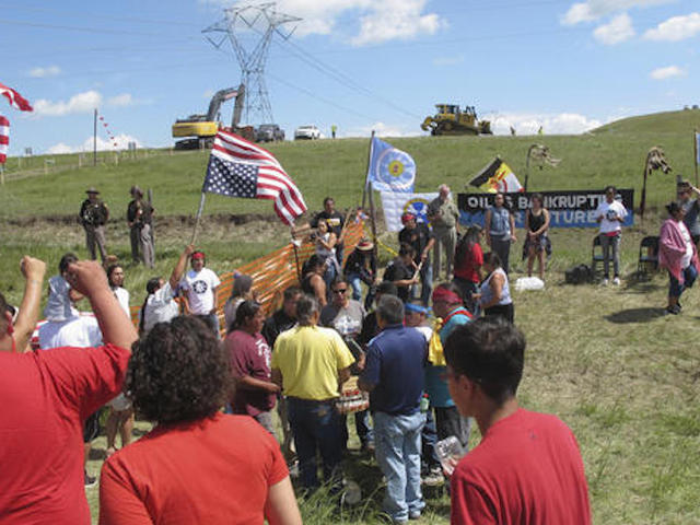 Upset with oil pipeline over burial ground, protests turn violent