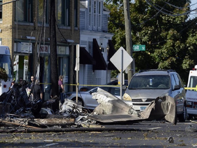 Official says plane crash appears to be suicide attempt; 1 dead