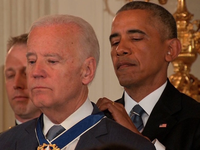 Obama surprises misty-eyed Biden with Presidential Medal of Freedom