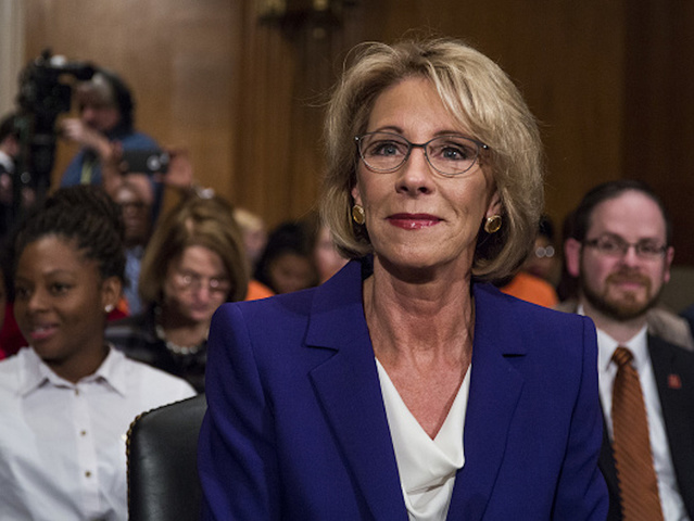 Voters try to 'buy' senator's vote on DeVos nomination