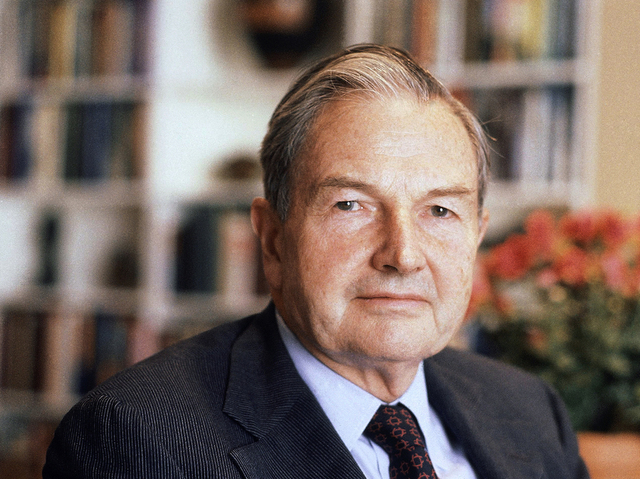 Billionaire philanthropist David Rockefeller dies