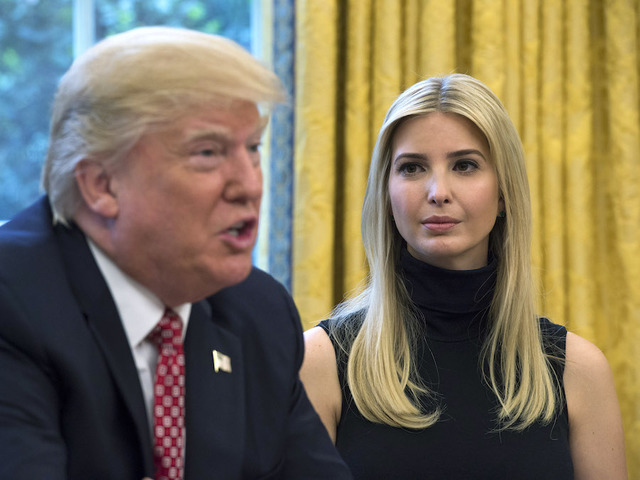 German crowd hisses at Ivanka when she defends her dad