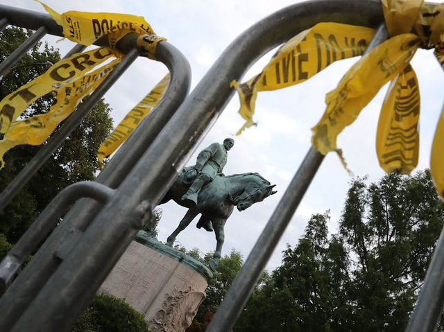 White supremacists conduct another torch rally in Charlottesville