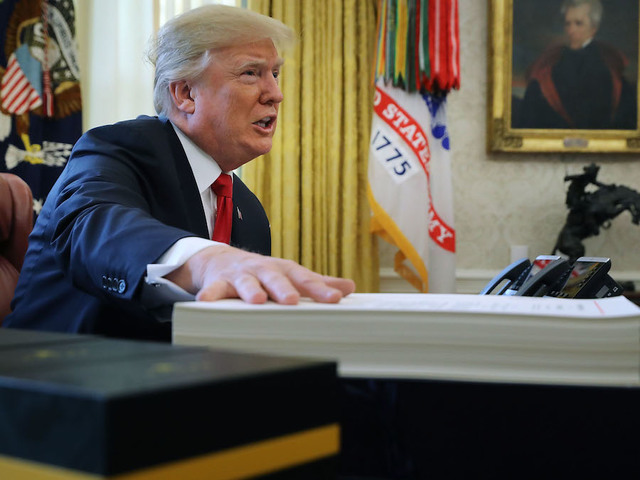 Trump again at war with 'deep state' Justice Department