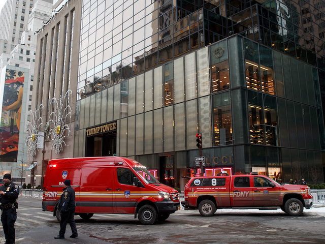 3 injured in Trump Tower fire