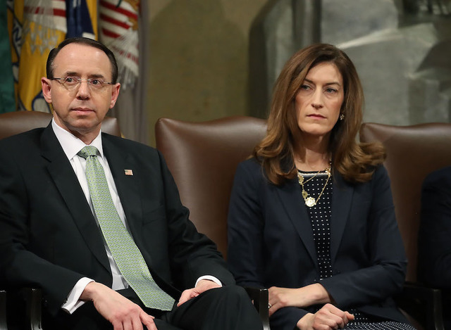 Rachel Brand, third ranking official at Justice Department, plans to step down