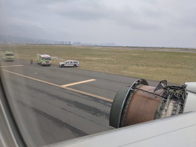 United flight loses engine cover, makes emergency landing in Honolulu